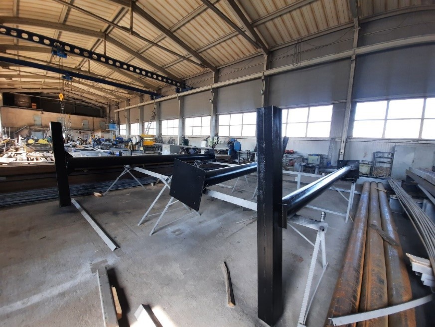 Строительно-монтажные работы, изготовление металлоконструкций при реконструкции эстакады технологических трубопроводов филиала ООО «ПЕНОПЛЭКС СПб» в г. Пермь