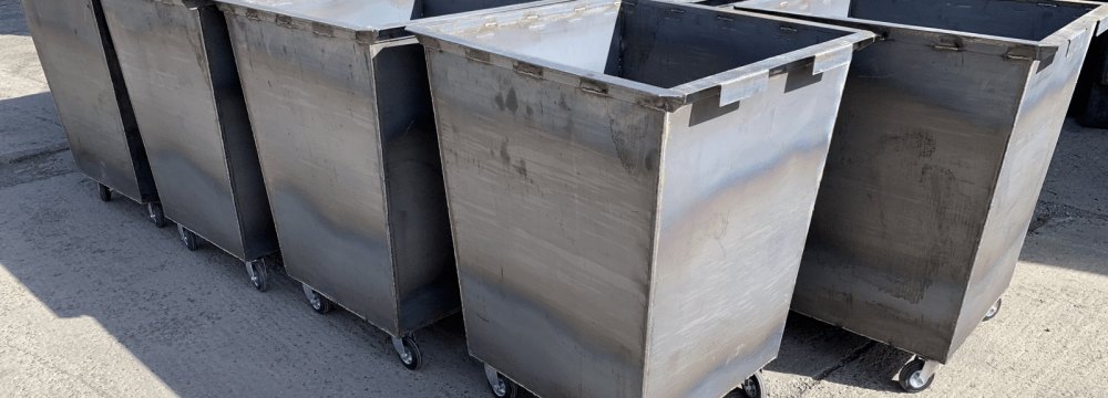 Металлические контейнеры для ТБО в Перми