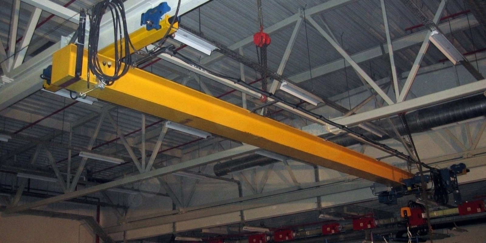 Кран-балка в производстве Метакон Плюс
