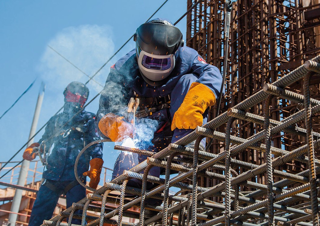 Сварочные работы на высоте